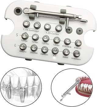 Amazon | Vocadok 歯科インプラント トルクレンチ ユニバーサルキット