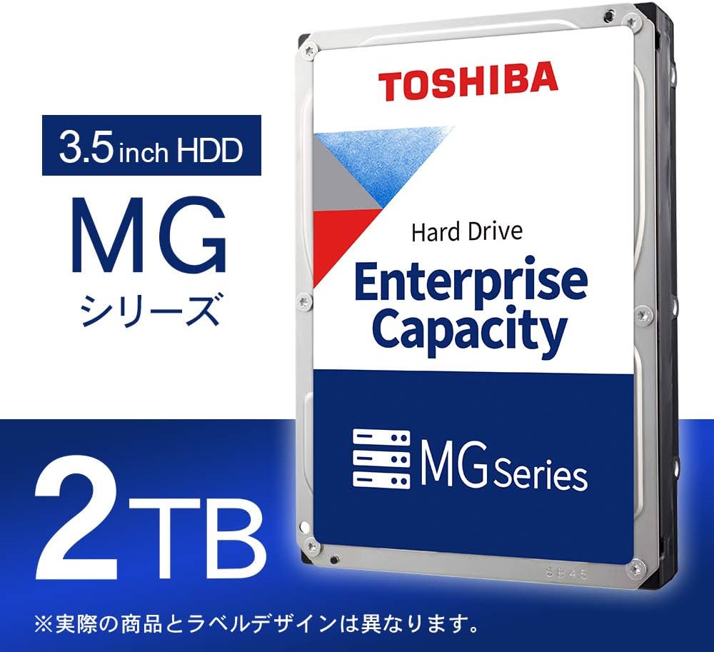 Amazon | 東芝 3.5インチ HDD 2TB PC サーバー ビジネス 向け 内蔵型