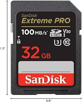 Amazon.com: SanDisk 32GB Extreme PRO SDHC UHS-I Memory Card - C10