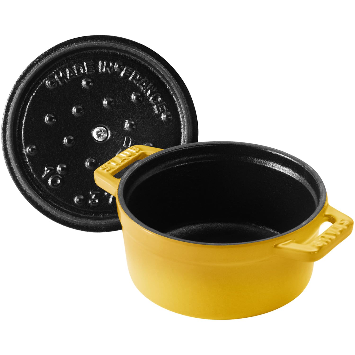 Amazon｜staub ストウブ 「 ミニ ピコ ココット ラウンド シトロン