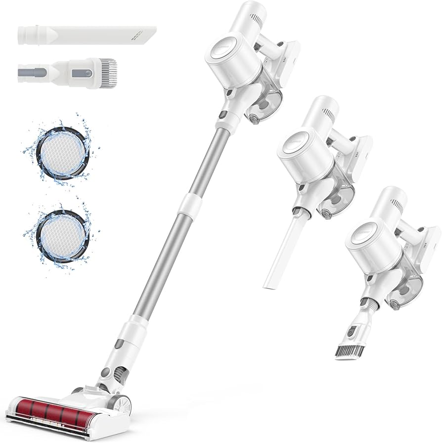 Amazon | AZMKOO 掃除機 コードレス サイクロン 30Kpa超 強力吸引 60