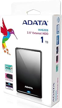 Amazon | ADATA Technology HV620S 外付けハードドライブ 1TB ブラック