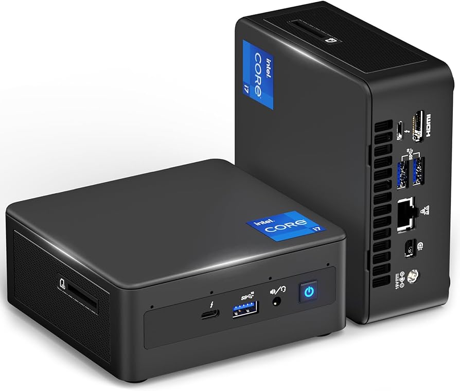 Intel NUC, NUC11PAHi7 Desktop Mini-PC, Intel® Core i7-1165G7, 32