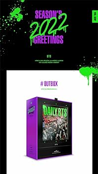 Amazon.co.jp: BTS - 2022 Season's Greetings [CALENDAR+EXTRAS