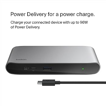 Amazon.com: Belkin Connect Thunderbolt 4 Docking Station, 5-in-1