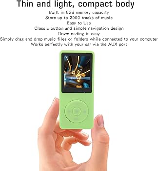 Amazon.co.jp: MP3プレーヤー、8GB MP3 MP4プレーヤーポータブル音楽