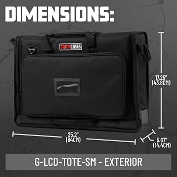 Amazon | Gator Cases ゲーター キャリングバッグ LCD液晶ディスプレイ
