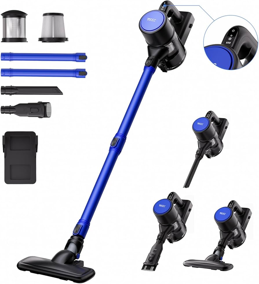 Amazon | 掃除機 コードレス【2025業界初！衝撃の45000pa超強力吸引