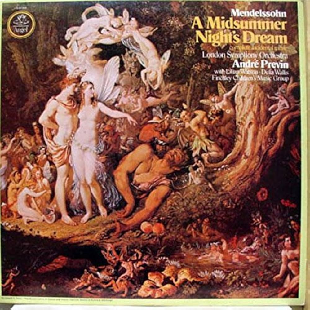 Amazon.com: PREVIN MENDELSSOHN MIDSUMMER NIGHT'S DREAM vinyl