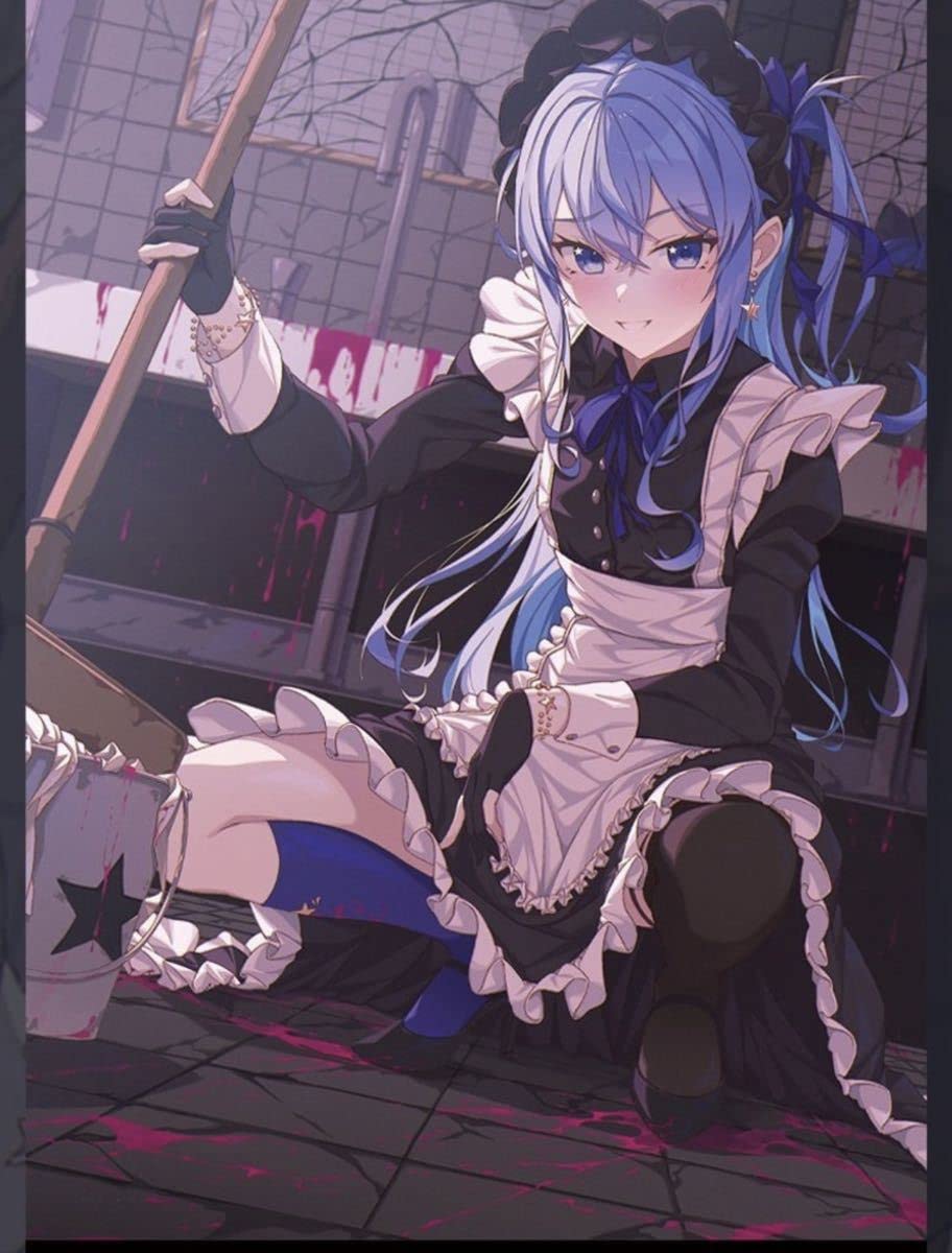 Amazon.co.jp: 星街すいせい B2タペストリー メイド服 C101 コミケ