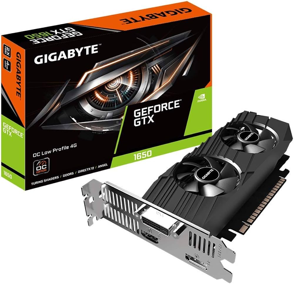 Amazon | GIGABYTE GeForce GTX 1650 OC ロープロファイル 4G