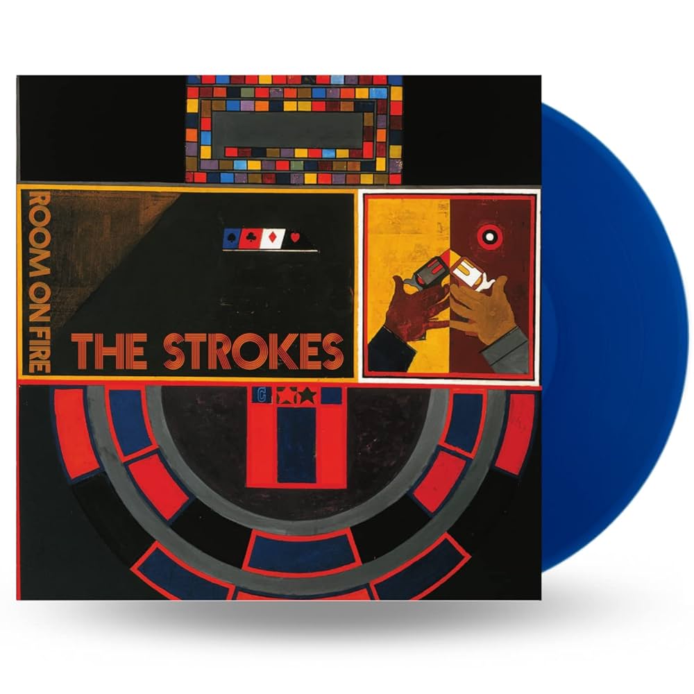 The Strokes - Room On Fire - Blue Colored Vinyl - Amazon.com Music
