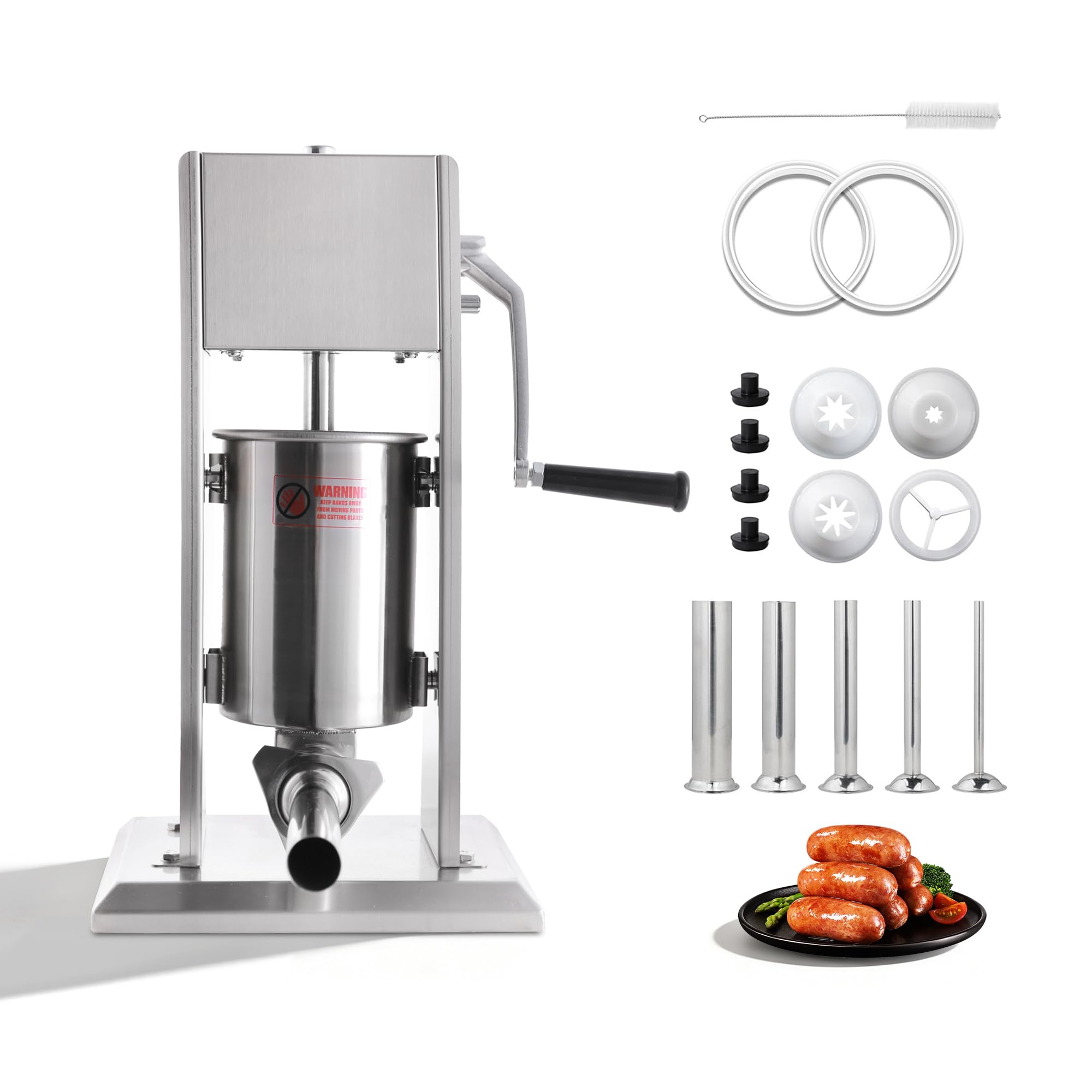 Amazon.com: Hakka 2 in 1 Sausage Stuffer, Vertical Sausage Maker