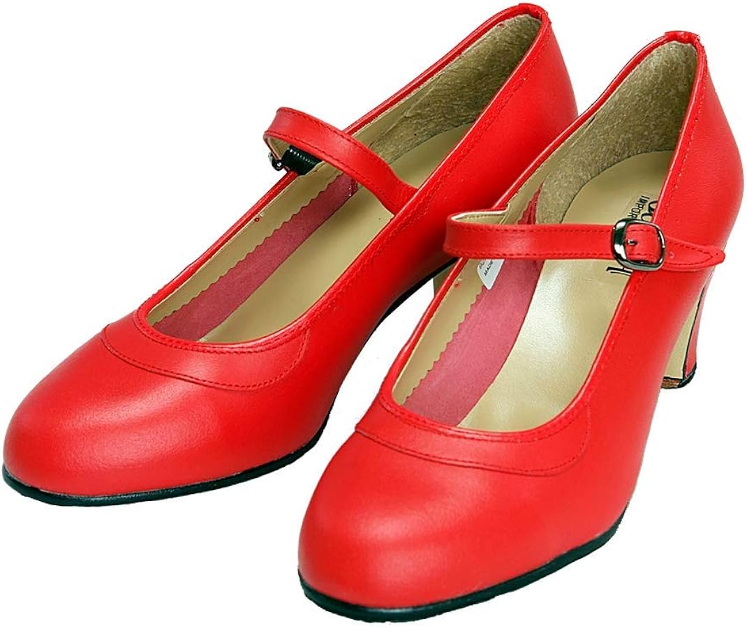 Amazon | [SARA] フラメンコシューズ フラメンコシューズ釘なし 初級者