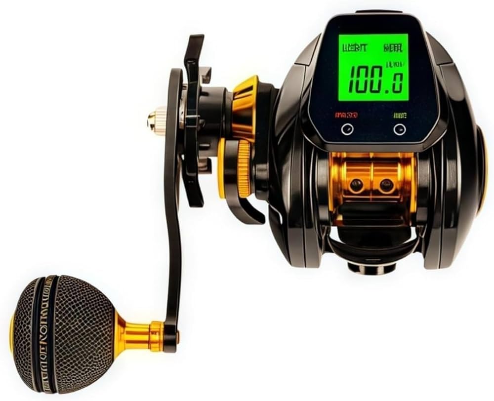 Amazon | ベイトリール 7.2:1 ギア比 デジタルフィッシングリール