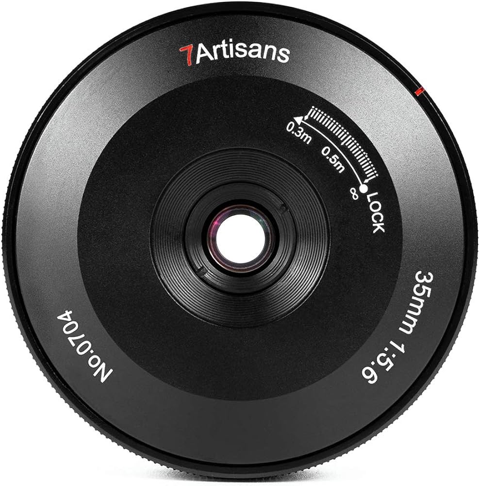 Amazon.co.jp: 7artisans 七工匠 単焦点レンズ 35mm F5.6 (ソニーE