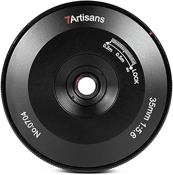 Amazon.co.jp: 7artisans 七工匠 単焦点レンズ 35mm F5.6 (ソニーE