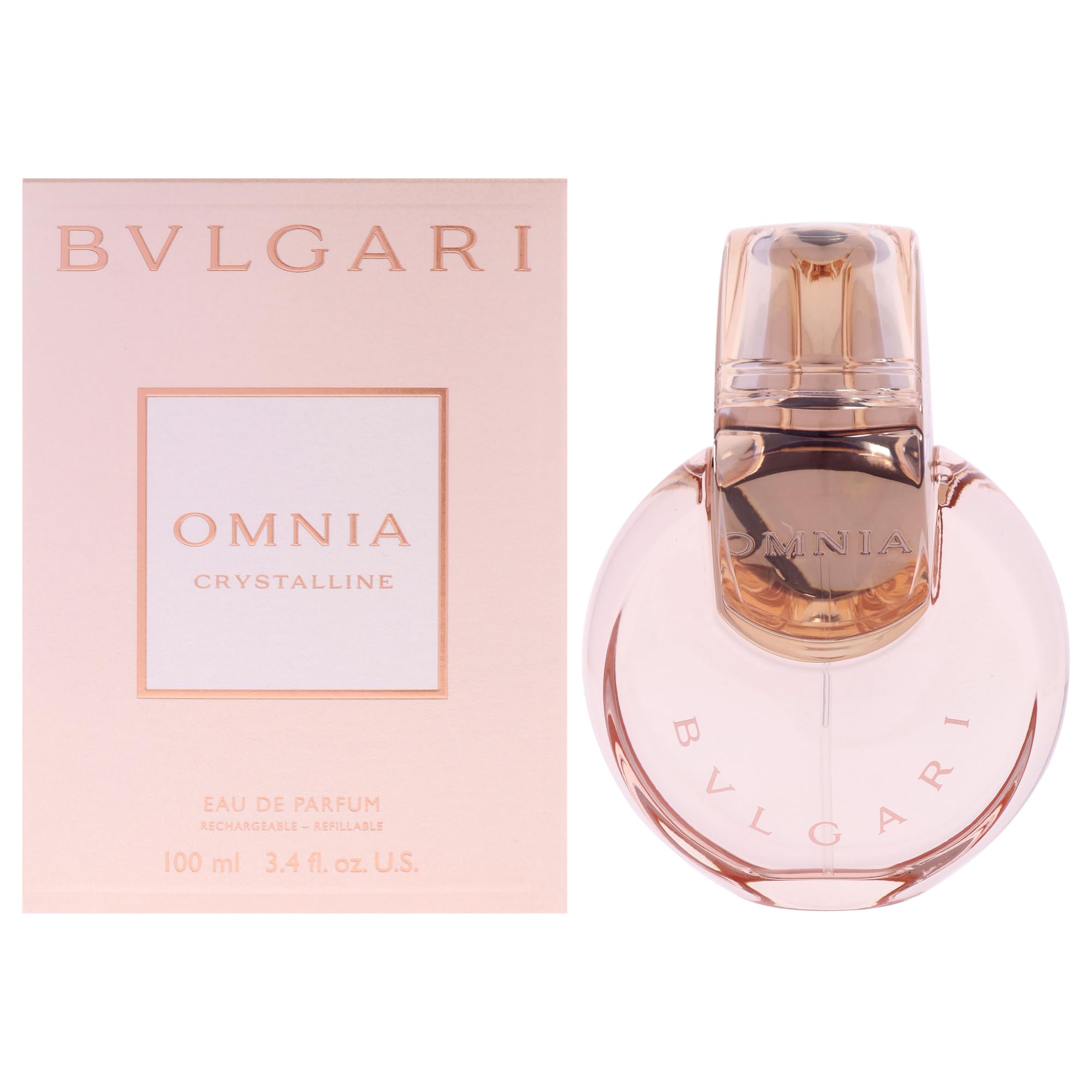 Amazon.com : Omnia Crystalline by Bvlgari for Women - 3.4 oz EDP