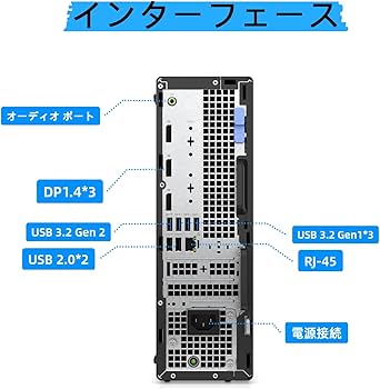 Amazon.co.jp: DELL OptiPlex 7000 SFF 第12世代 i7 メモリ 32GB / SSD