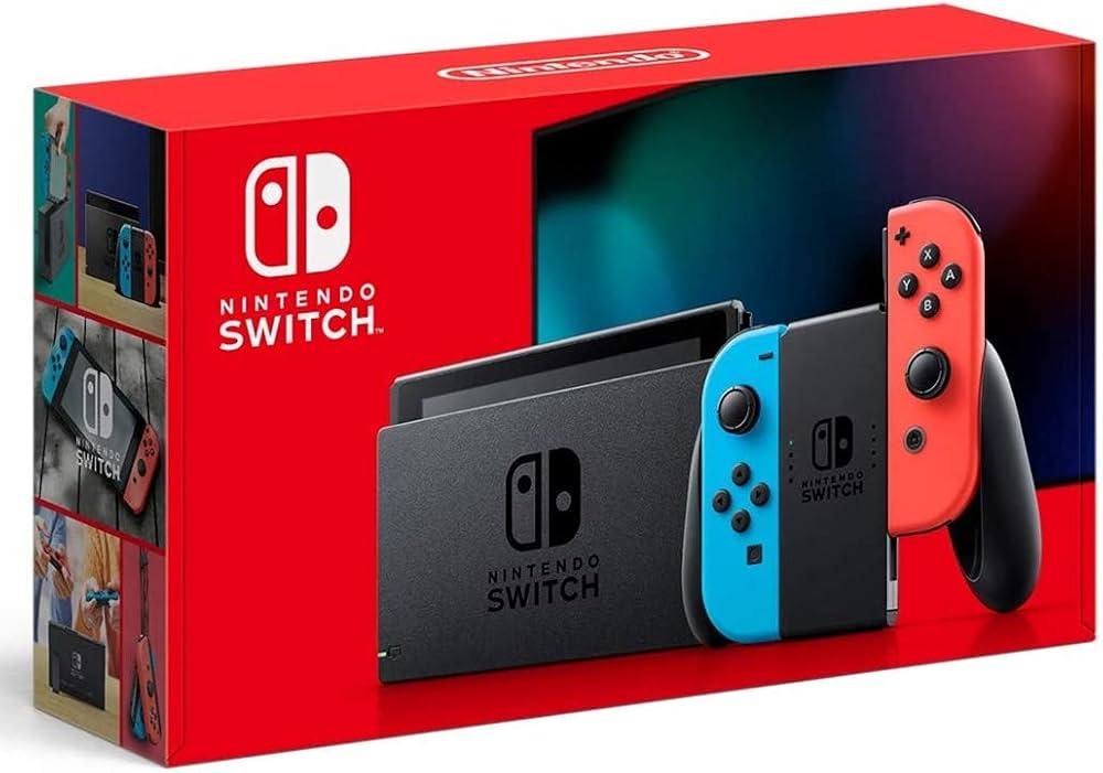 Nintendo Switch Bundle w/Game & Case: Nintendo Switch 32GB Console