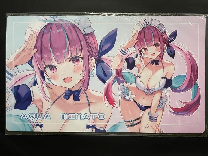 Amazon.co.jp: 湊あくあ プレイマット 2期生 水着 : おもちゃ