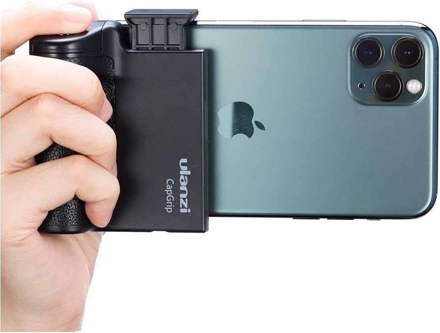 Amazon | ULANZI Bluetoothスマートフォンホルダー ラバーハンドル