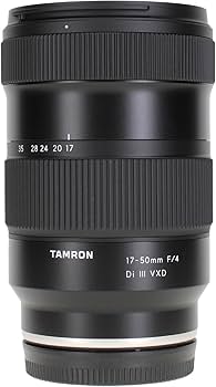Amazon.com : Tamron 17-50mm f/4 Di III VXD Lens (Sony E) (A068) +
