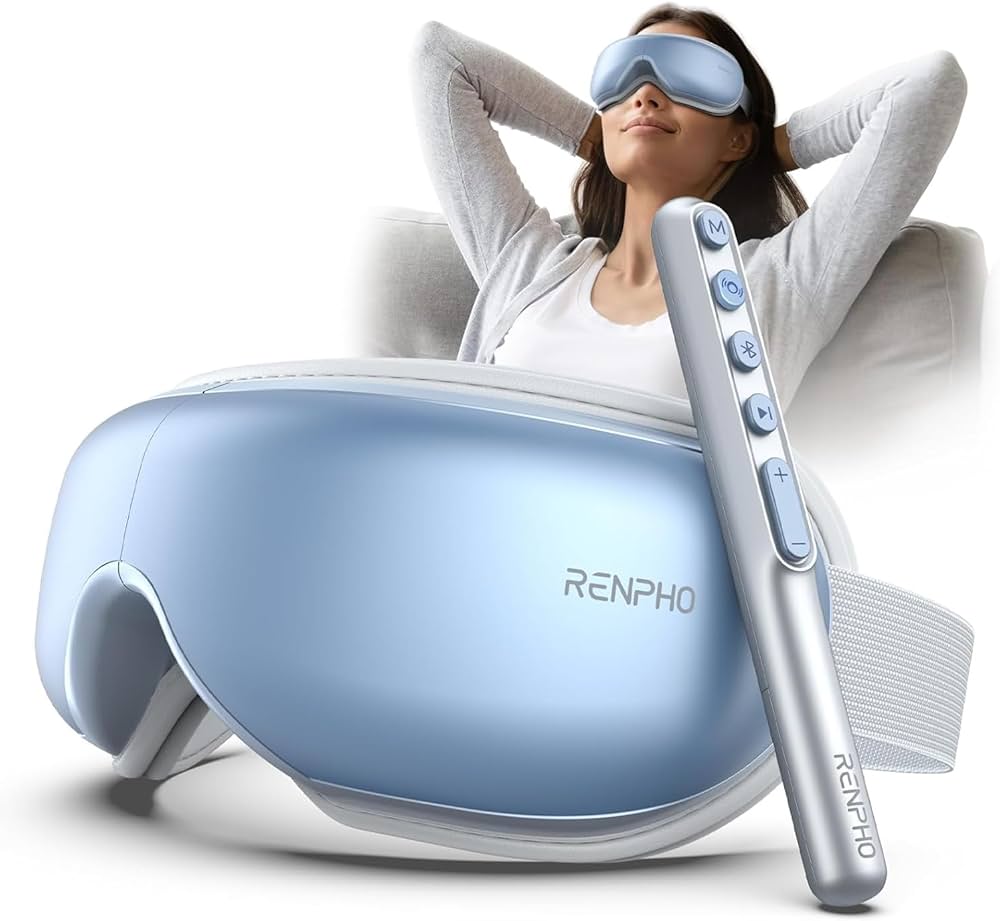 Amazon.com: RENPHO Eye Massager with Heat, Birthday Valentines Day