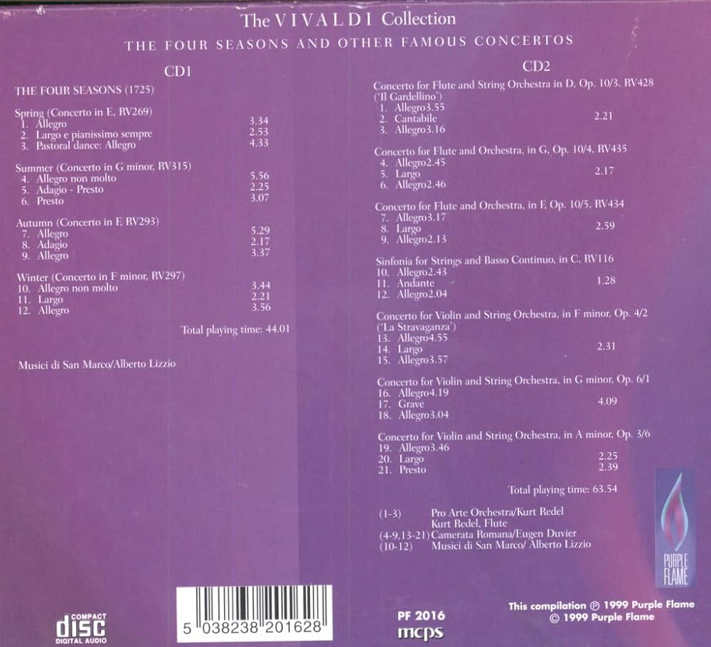 Amazon.co.jp: Vivaldi Collection, the: ミュージック