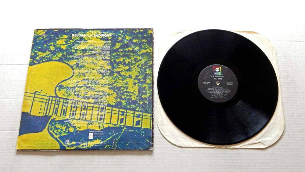 B.B. King L.A. MIDNIGHT- ABC Records 1972 - USED Vinyl LP Record