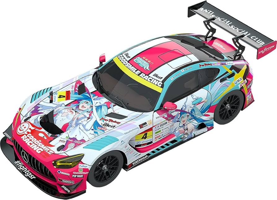 Amazon.com: Good Smile Racing Hatsune Miku GT AMG (2024 Season