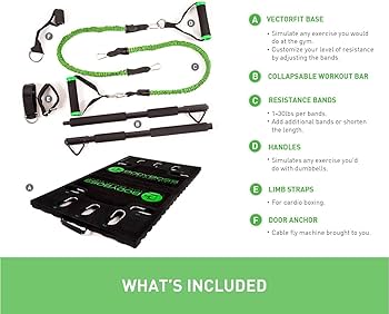 BodyBoss Home Gym 2.0 by 1Loop - Full Portable Gym Workout Package