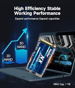 Amazon | KingSpec 1TB M.2 2242 NVMe SSD - 読み取り速度 最大3,500MB
