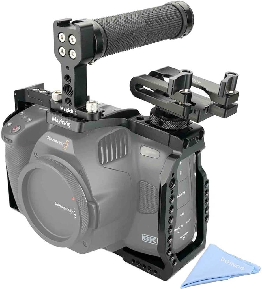 Amazon.co.jp: MAGICRIG BMPCC 6K Pro / G2 フルケージリグ Blackmagic