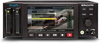Amazon | AJA Ki Pro Ultra ビデオ録画再生機 HD液晶モニター内蔵 4K