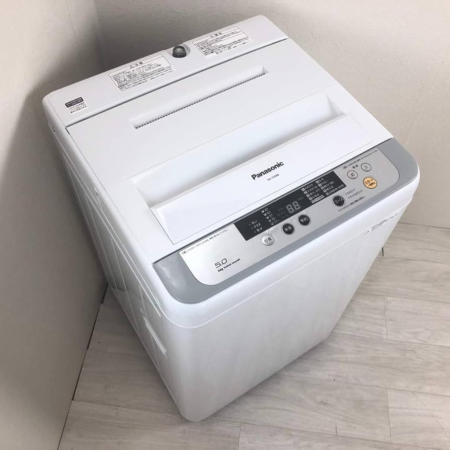 Amazon.co.jp: Panasonic 全自動洗濯機 5kg シルバー NA-F50B8-S