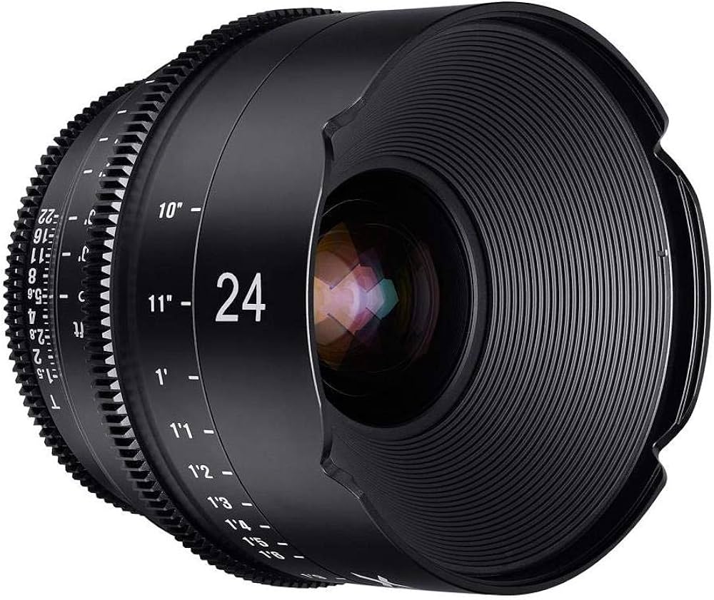Amazon | Rokinon Xeen 24mm T1.5 Pro シネマレンズ PL用 | ビデオ