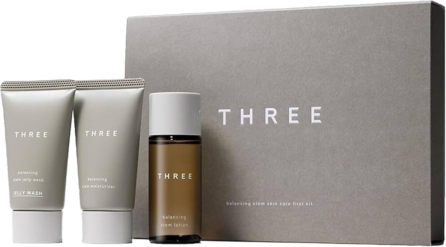 Amazon.co.jp: THREE(スリー) [ギフトセット/洗顔料/化粧水/乳液