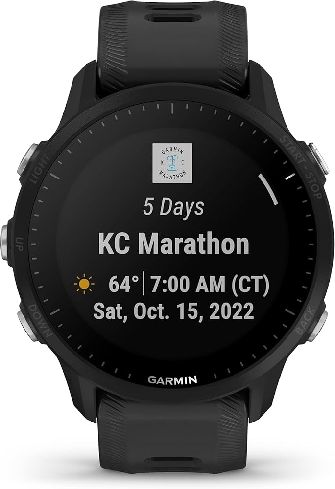 Garmin Smartwatch Forerunner® 955 Solar, GPS para corrida com