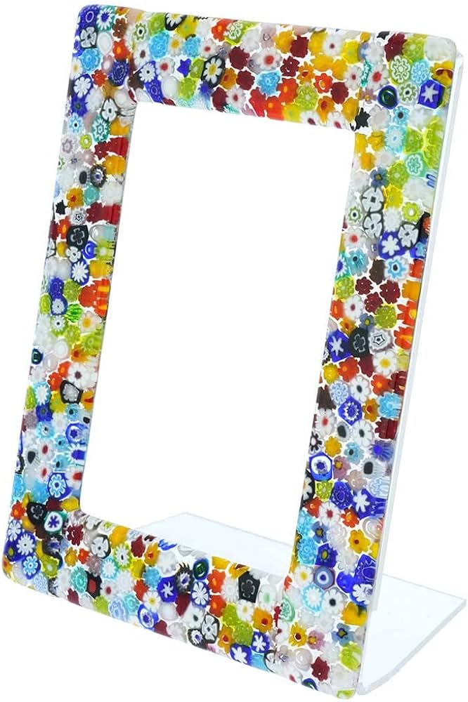 Amazon.co.jp: GlassOfVenice ムラーノガラス ミッレフィオーリ フォト