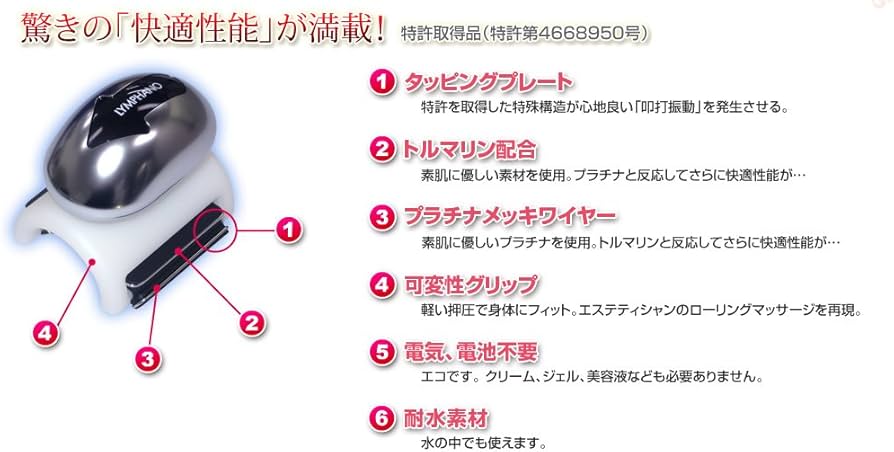 Amazon.co.jp: リンパーノ プラチナローラーEX : ドラッグストア