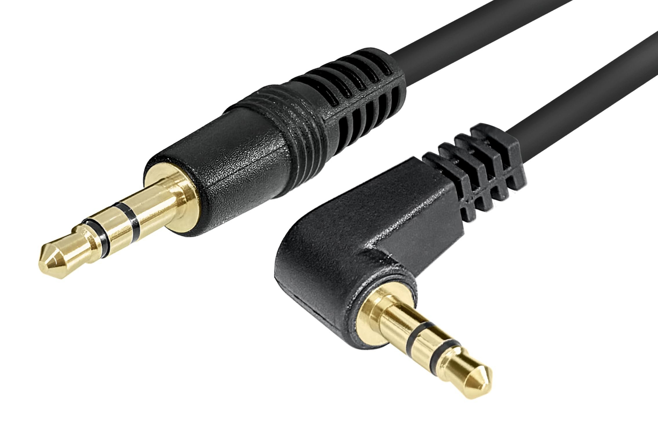 Amazon | 3.5mm ステレオミニプラグケーブル 3m(L型-ストレート オス