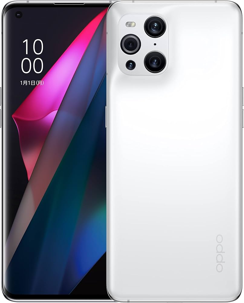 Amazon | OPPO Find X3 Pro【日本正規代理店品】 ホワイト SIMフリー版