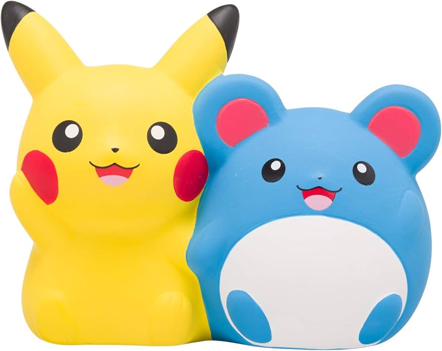 Amazon.co.jp: ポケモンセンターオリジナル 陶飾り ピカチュウとマリル
