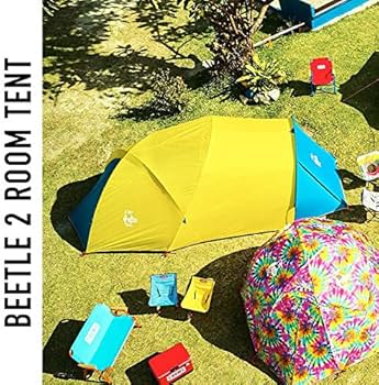 Amazon | チャムス (CHUMS) ビートル 2ルームテント ラブ&ピース CH62