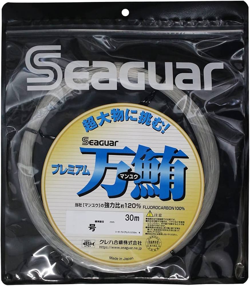 Amazon | シーガー(Seaguar) シーガー プレミアム万鮪 30m 18号 クリア