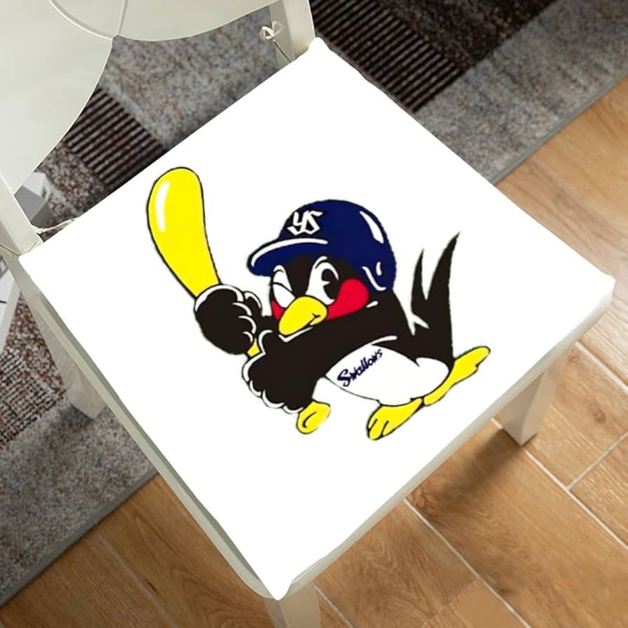 Amazon.co.jp: 東京ヤクルトスワローズ つば九郎クッション 座布団