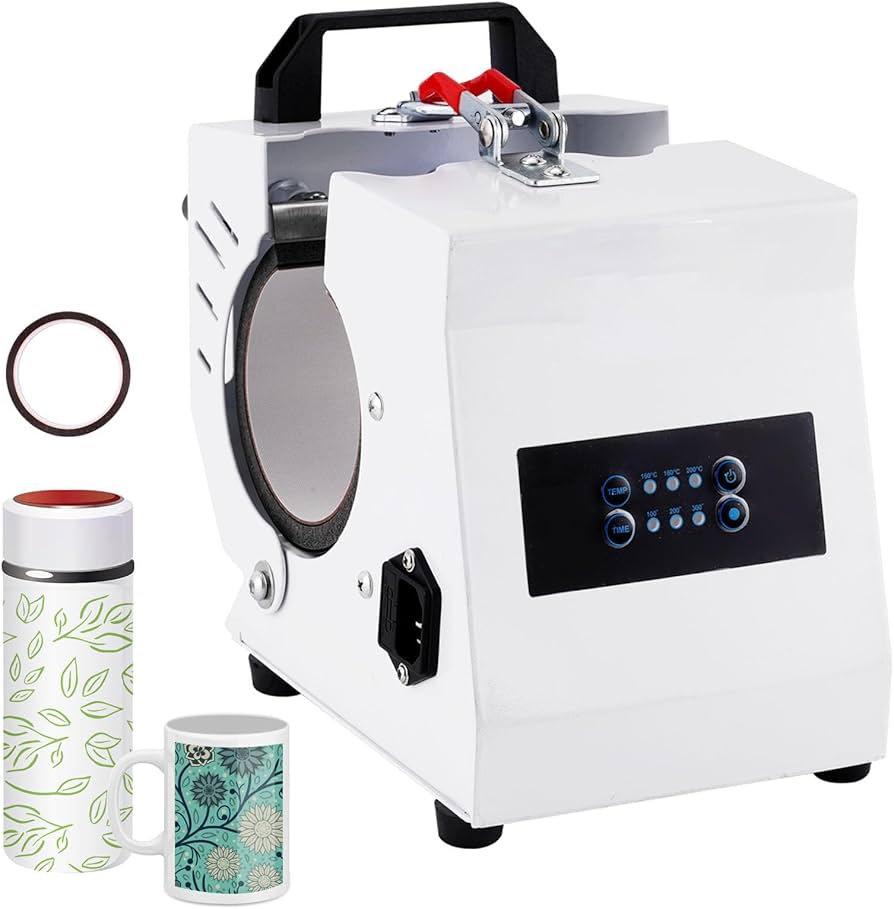 Amazon.co.jp: BAOSHISHAN 熱転写プレス機 カップヒートプレス機 マグ