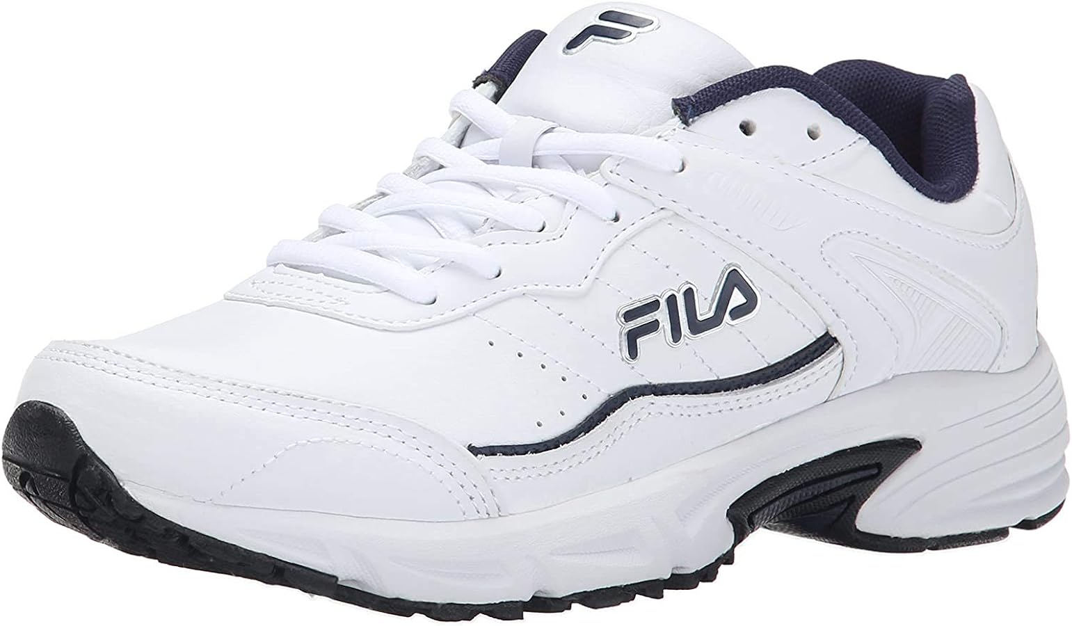 Amazon | Fila メンズ Memory Sportland ランニングシューズ、ホワイト
