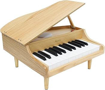 Amazon | [Rocotto] ミニピアノ グランドピアノ 木製 電子ピアノ